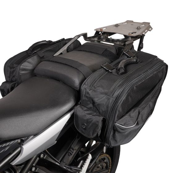BikeTek BikeTek Urbano Soft Luggage Saddle Bags Black - 76 Litres