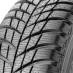 Bridgestone Blizzak LM 005 tire in size 225/40 R18, featuring a deep tread pattern for winter traction and rim protection (MFS) with a sleek black rubber finish.