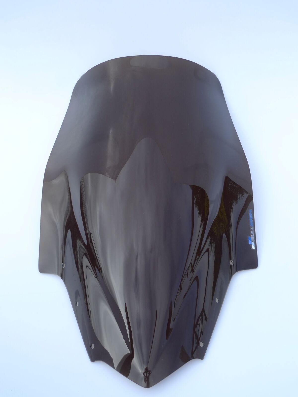 BY090HPFN - Bullster Windshield/Windscreen For Yamaha FZS 1000 2001-2005 41 cm (16-1/8") - Black Smoke - image 2