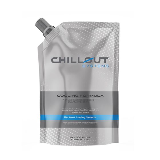 ChillOut Motorsports ChillOut Motorsports Coolant Formula - 50% Blend for Quantum Cooling Systems