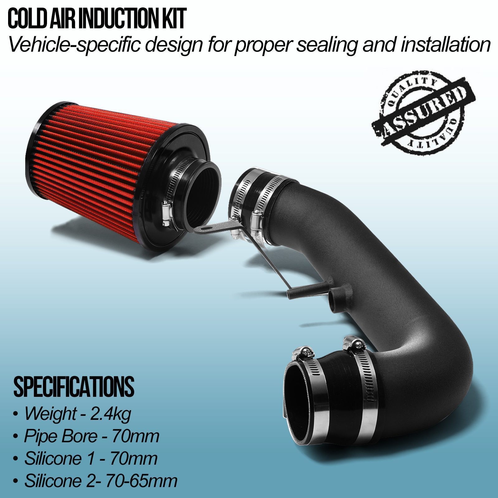 Cold Air Induction Kit - Mazda MX-5 NB MK2.5 1.8 01-05 - image 2
