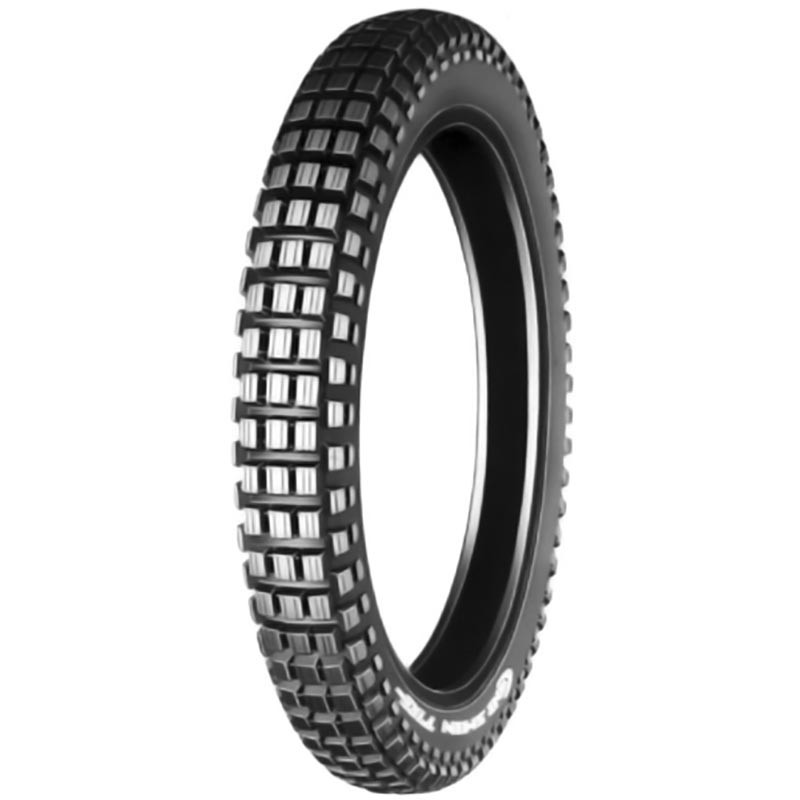 Black motorcycle tire CST C-186 TT 49N featuring a textured tread pattern for enhanced grip and durability, designed for off-road performance.