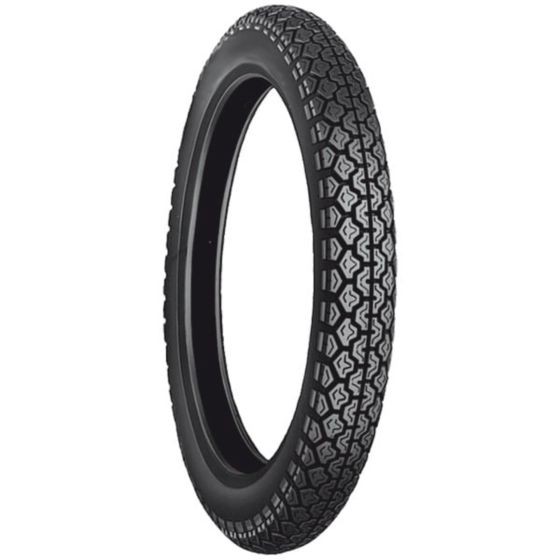 CST C180 27P E4 Classic Road Tyre in black, featuring a textured tread design and a size of 300 X 18, ideal for road use.
