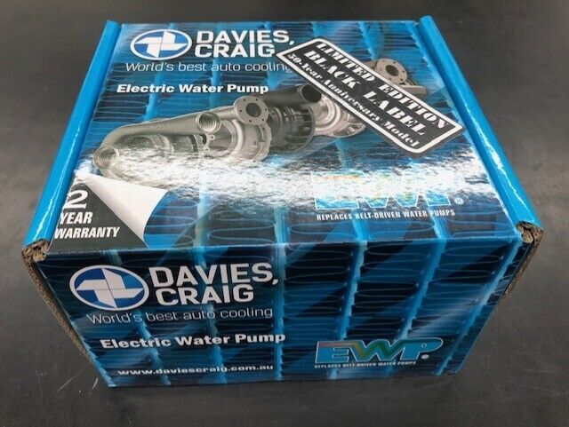 Davies Craig EWP150 High Capacity Alloy Electric Water Pump - Black, Without Installation Kit (Pump Only) - image 5