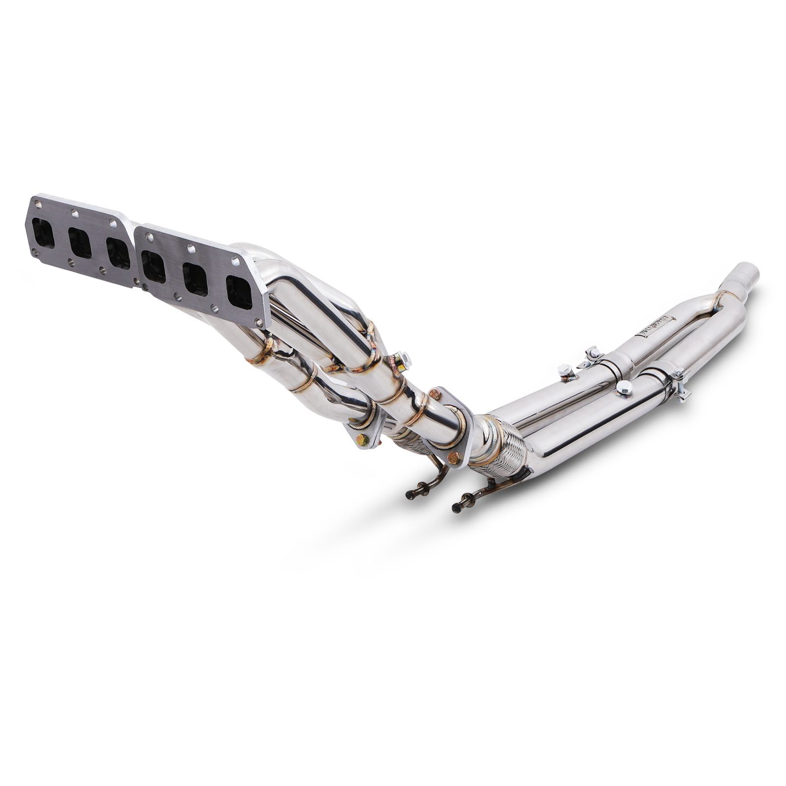 Decat Exhaust Manifolds & Downpipes - Volkswagen Golf MK5 R32 / Audi A3 8P V6 Quattro 3.2 03-09 - image 2