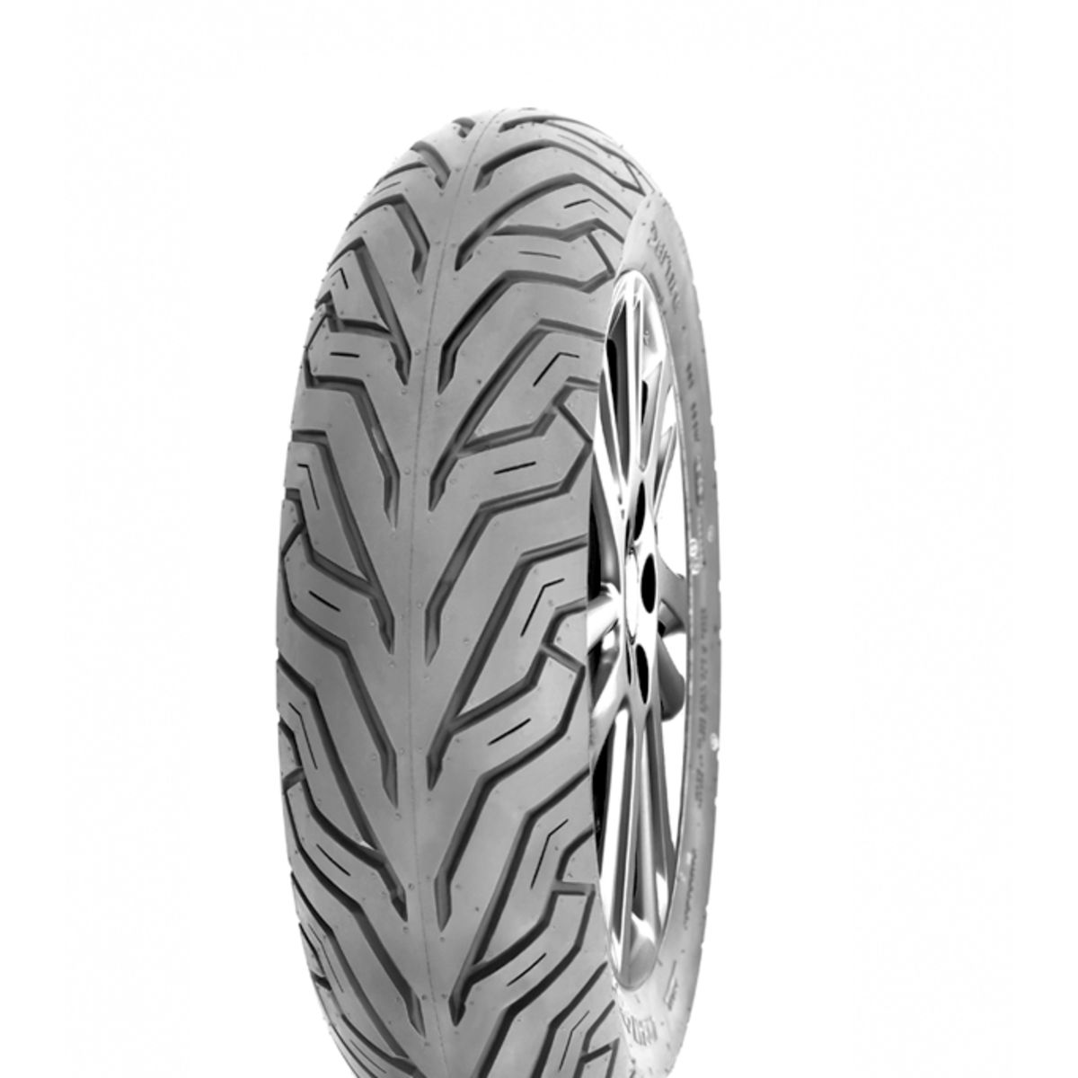 Deli Urban Grip SC scooter tyre in size 130/70 13 (63P) TL, featuring a textured tread pattern for enhanced grip, with a black rubber material and a sleek design.