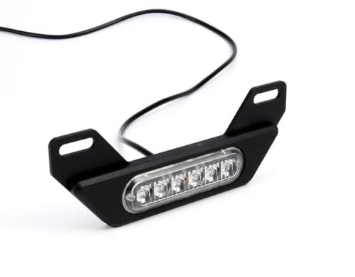 Denali B6 LED brake light kit featuring a sleek black mount, clear lens with six bright LEDs, and a wire for easy installation, designed for the Kove 450 2024 model.