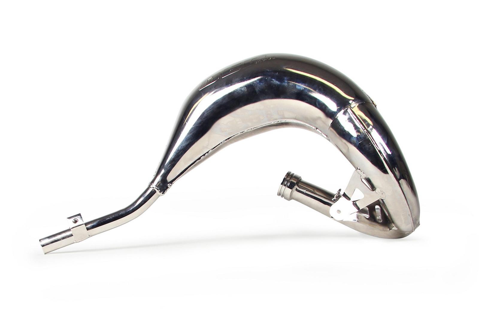 DEP DEP Exhaust Front Pipe - Yamaha YZ 80/85 2002-on - Nickel