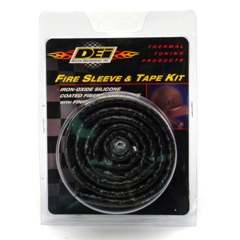 Design Engineering DEI Fire Sleeve and Tape Kit 5/8in I.D. X 3ft