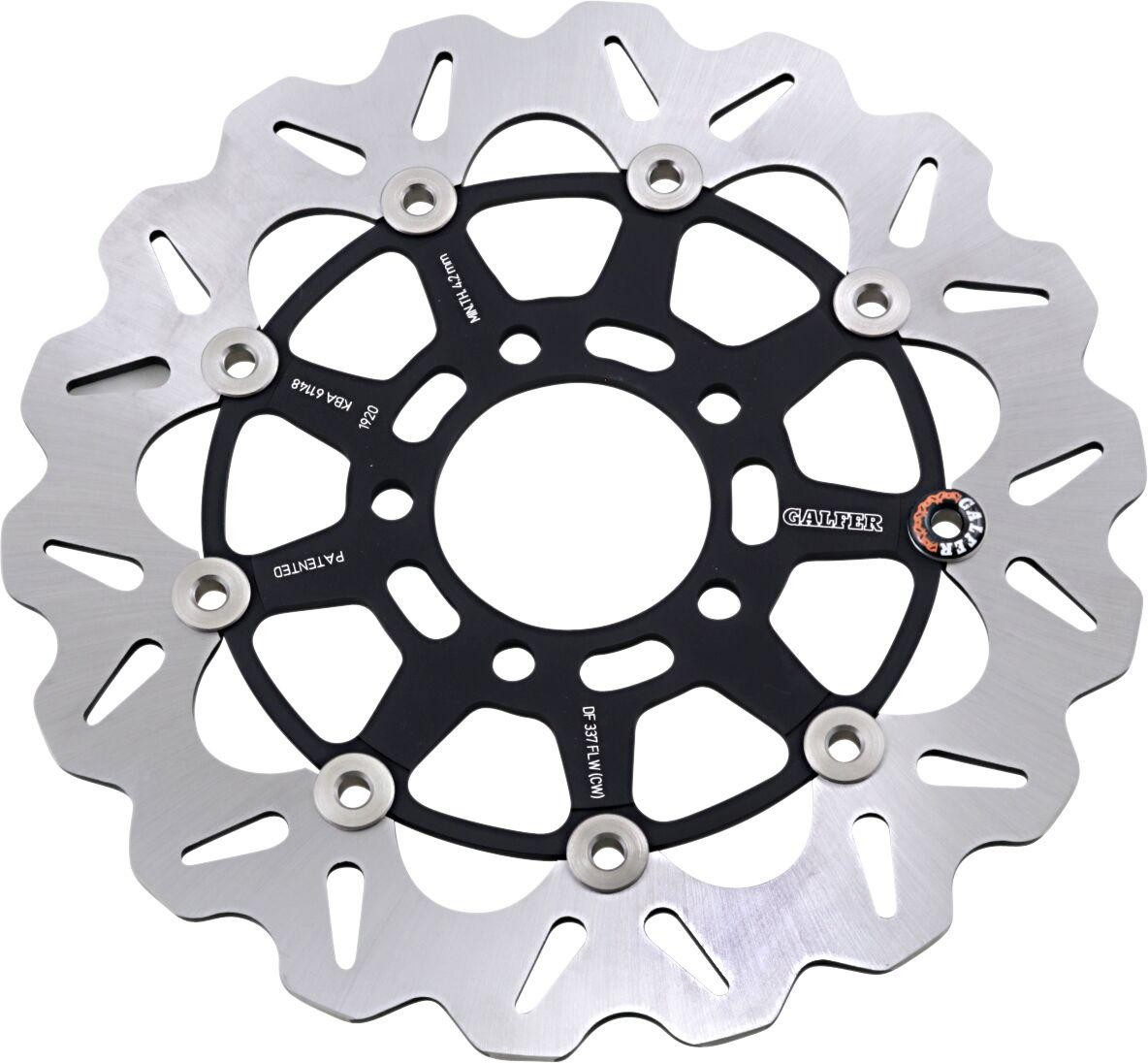 DF337CW - Galfer Wave Brake Disc For Suzuki GSF 650 2005 - Front - image 2