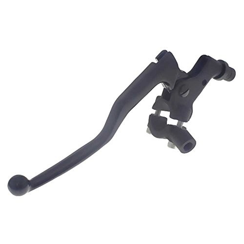 Black Domino Offroad Lever Assembly featuring a sleek lever design, durable material, and adjustable mounting points for enhanced performance on off-road vehicles.
