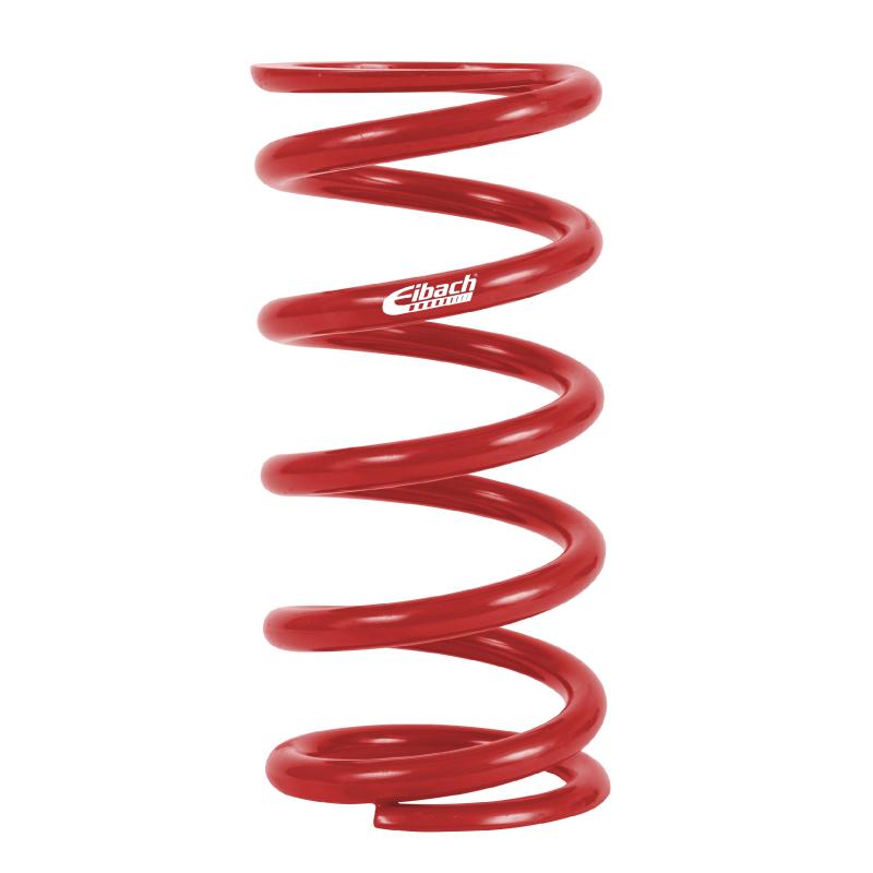 Red coil spring with a 2.25-inch internal diameter and 7-inch length, featuring a 525 lbs/in compression rating and Eibach branding.
