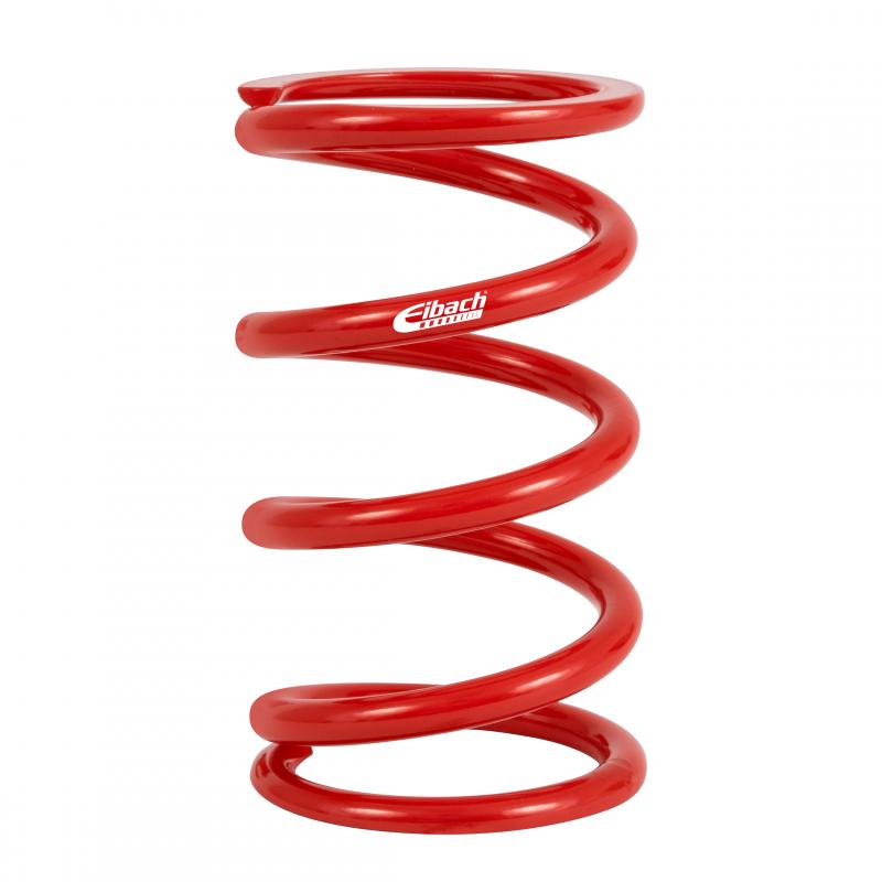 Red coil spring with a 60mm internal diameter, 5.51 inches in length, and a stiffness rating of 1712 lbs/in, featuring the Eibach logo prominently displayed.