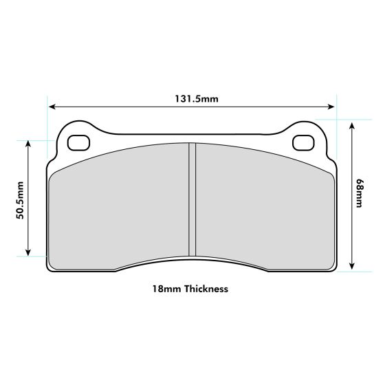 Ferodo Ferodo DS1.11 Brake Pads - Rear Pad Set