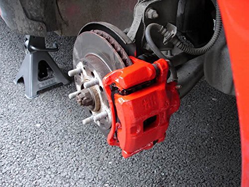 Foliatec Brake Caliper Paint and Engine Lacquer - Rosso Red, Red - image 3