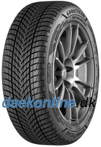 Goodyear UltraGrip Performance 3 tire in size 235/45 R18 98H XL AO, featuring a black rubber surface with a detailed tread pattern for enhanced winter performance.