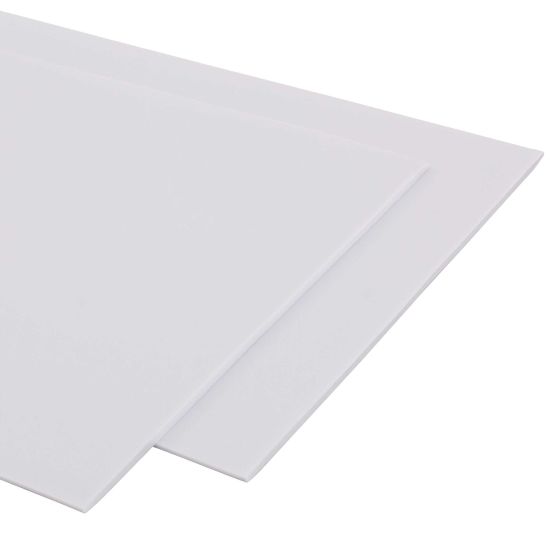 Grayston 4mm thick mudflaps in white, featuring a smooth surface and durable material, designed as a pair for vehicle protection.