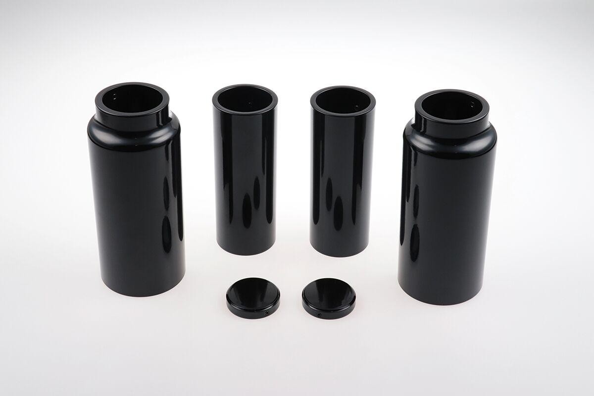 HD-BRO103 - Cult Werk Fork Covers For Harley Davidson FXBB 1750 2018-2020 Upper - Black - image 2