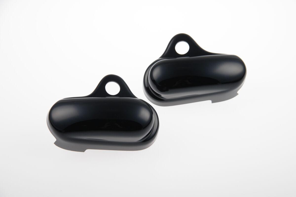 HD-SPO014 - Cult Werk Axle Covers For Harley Davidson XL 1200 C 2004-2020 - Black - image 2