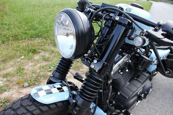 HD-SPO086 - Cult Werk Fork Covers For Harley Davidson XL 1200 X 2016-2020 Upper - Black - image 2