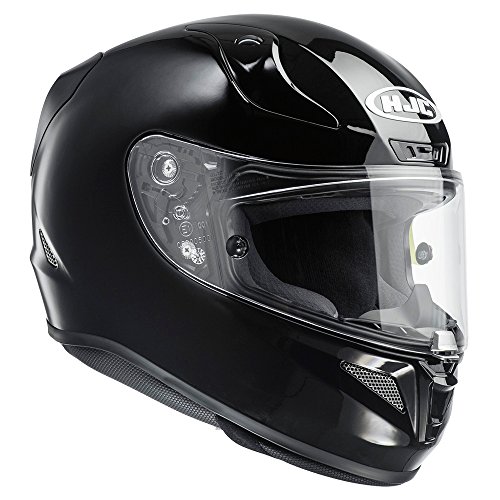 HJC RPHA 11 Plain Motorcycle Helmet XS Gloss Black - image 2