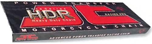 Gold 520 HDR Race Series Super Competition Chain with 116 links, designed for street applications, featuring a robust construction for enhanced power transfer.