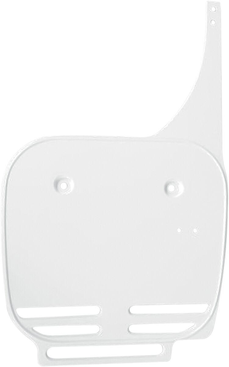 UFO KA02742@047 - UFO Front Number Board for Kawasaki KX 60 a 1984-1985 - White