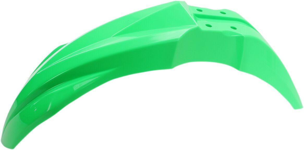 UFO KA04733#AFLU - UFO Fender for Kawasaki KXF250 2017 Front - Fluorescent Green