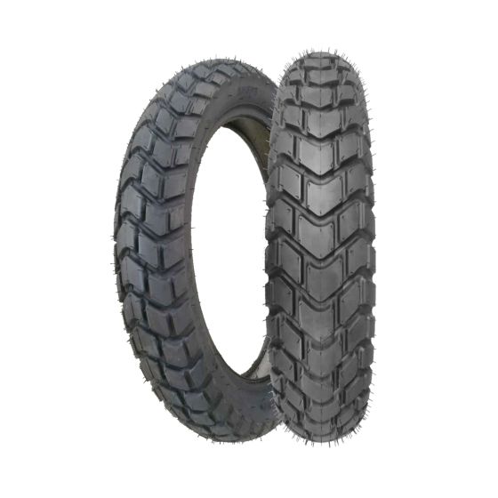 Kenda K6318 motorcycle tyre in size 90/90 19 (52P) TT, featuring a black rubber body with a tread pattern designed for both front and rear use.