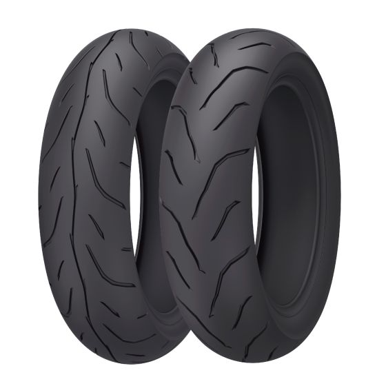 Kenda K711 scooter tyre in size 130/60 13 (60P) TL, featuring a smooth black rubber surface with a tread pattern designed for rear use.