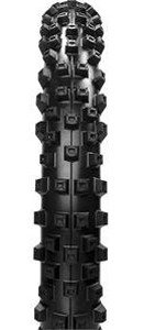 Kenda K774 Ibex Enduro tyre in black, featuring a rugged tread pattern with square knobs, designed for off-road performance, size 80/100 21 (51M) NHS TT for front use.