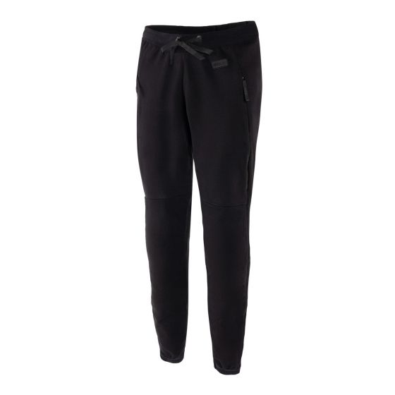 Black textile jogging pants by Knox, featuring a drawstring waist, side pockets, and a tapered fit, available in size 3XL.