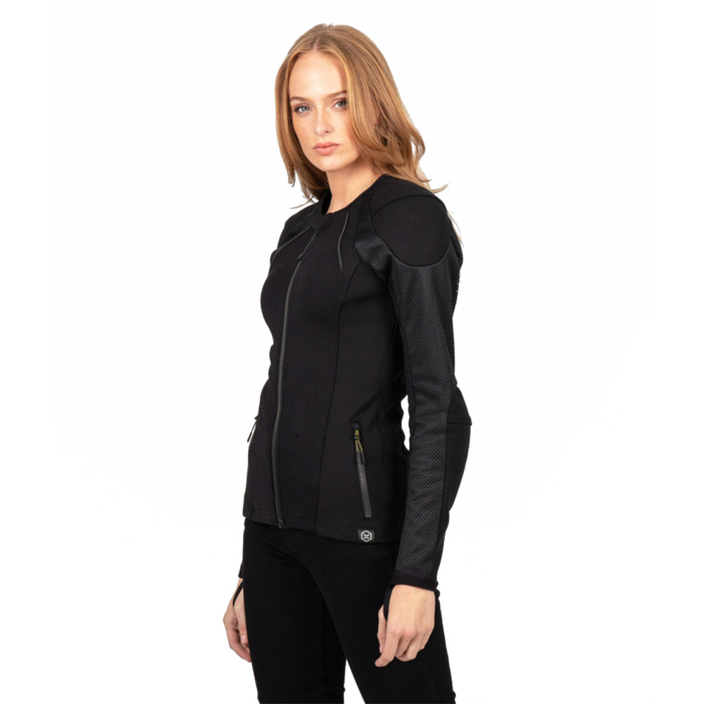 Knox Urbane Pro Ladies MKIII Armoured Motorcycle Shirt - X-Large - Black, Black - image 2