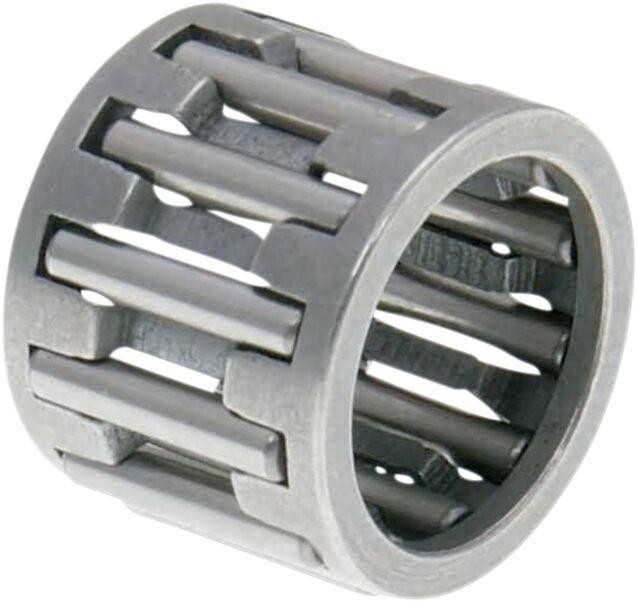 Small cylindrical bearing made of steel, featuring a slotted design with multiple openings, suitable for Benelli 49X 50 models from 2008 to 2016, labeled KW15439 by 101 Octane.