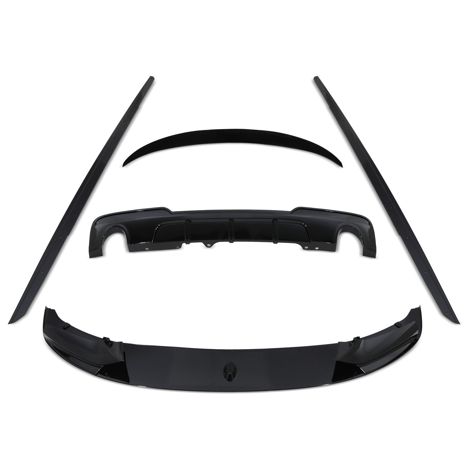 M Performance Style Body Kit Dual Exit - BMW 5 Series F10 10-17 - image 2