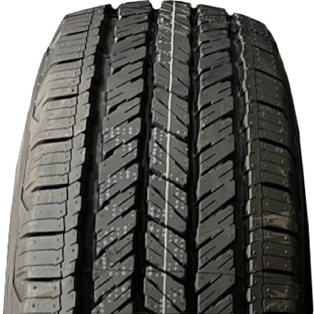 Maxxis Razr HT tire in size 225/65 R17 features a black sidewall design with a tread pattern optimized for all-terrain performance and a diameter of 28.7 inches.