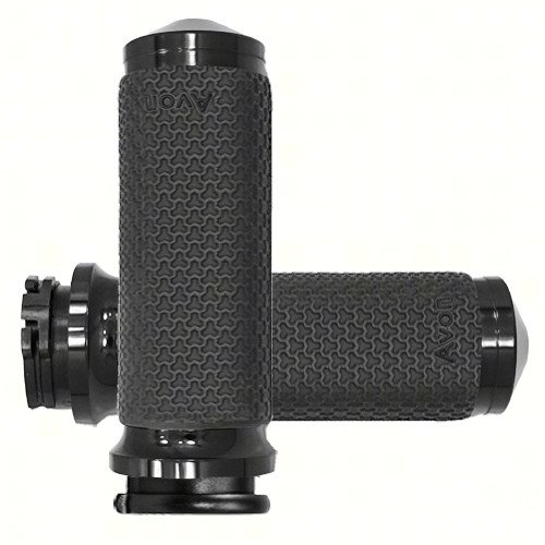 Avon Grips Avon Grips MF-63B-ANO Memory Foam Grips - 1.625in. - Black