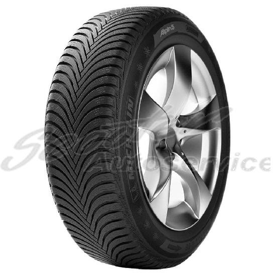 Michelin Pilot Alpin 5 tire in size 275/50 R20, featuring a distinctive tread pattern, rim protection ridge, and designed for SUVs, suitable for electric vehicles.