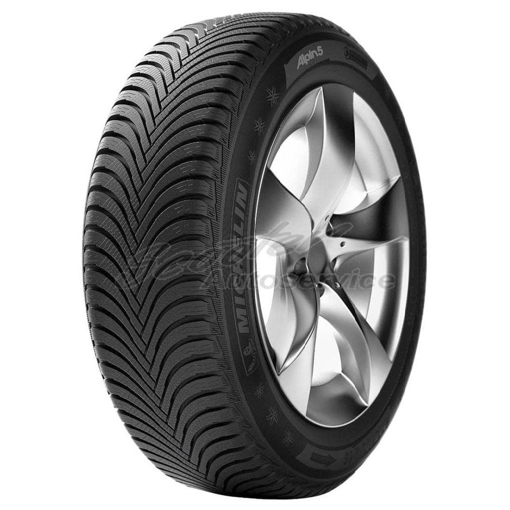 Michelin Pilot Alpin 5 SUV winter tyre in size 275/50 R20, featuring a distinctive zigzag tread pattern and sidewall branding, designed for enhanced grip in cold conditions.