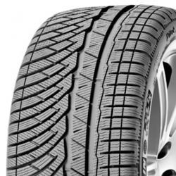 Michelin Pilot Alpin PA4 tire in size 225/40 R18 92V XL, featuring a detailed tread pattern for winter performance, with a black rubber surface and white branding on the sidewall.