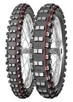 Mitas Terra Force-MX SM ( 90/100-14 TT 49M Rear wheel, Compound SOFT Medium, NHS, red & gelb ) - image 2