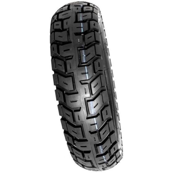Black MotoZ Tractionator GPS rear tyre, size 150/70B17, featuring a rugged tread pattern designed for enhanced grip and durability on various terrains.