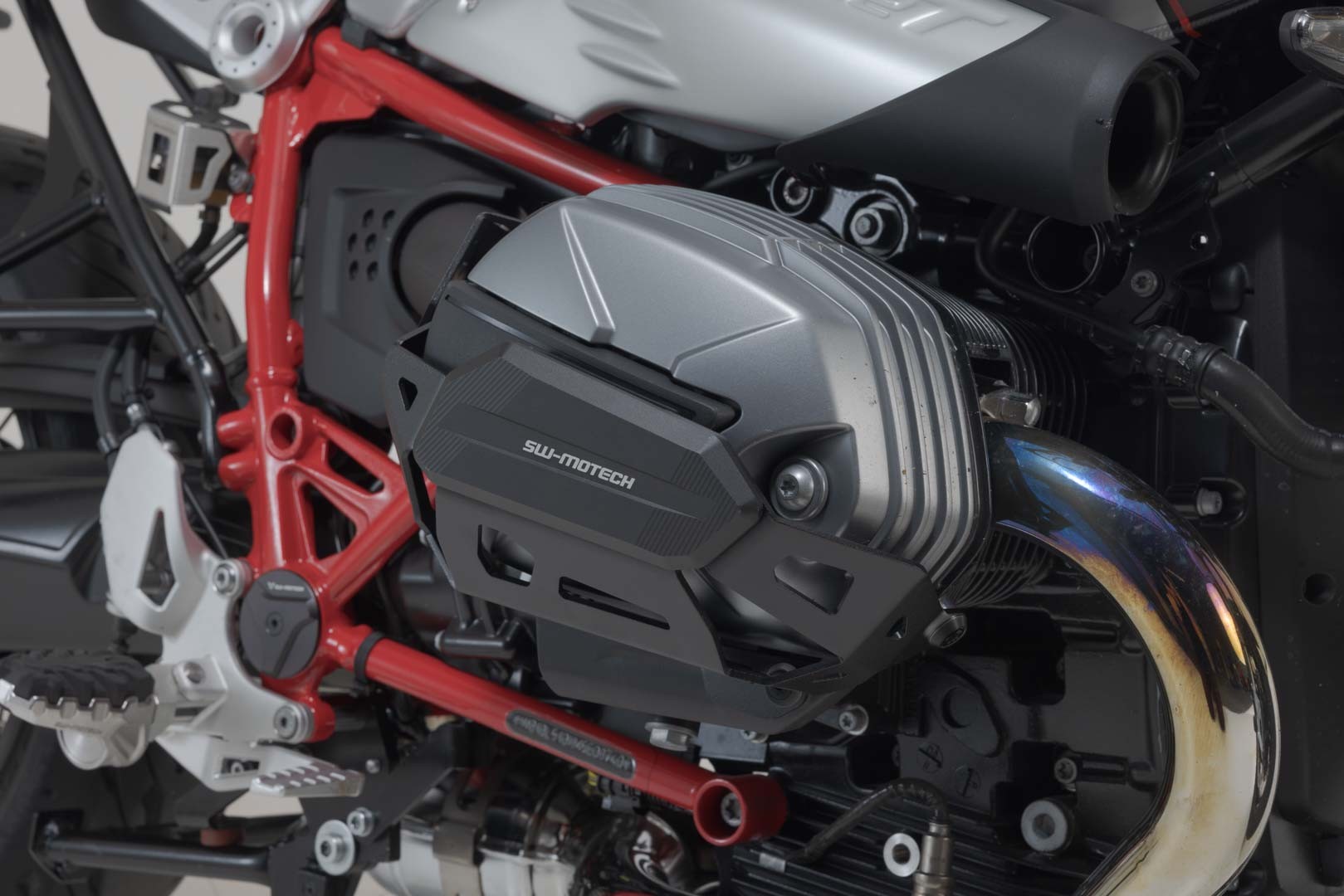 SW Motech SW-Motech Cylinder Guards - Black. BMW R NineT Models., R 12 Models