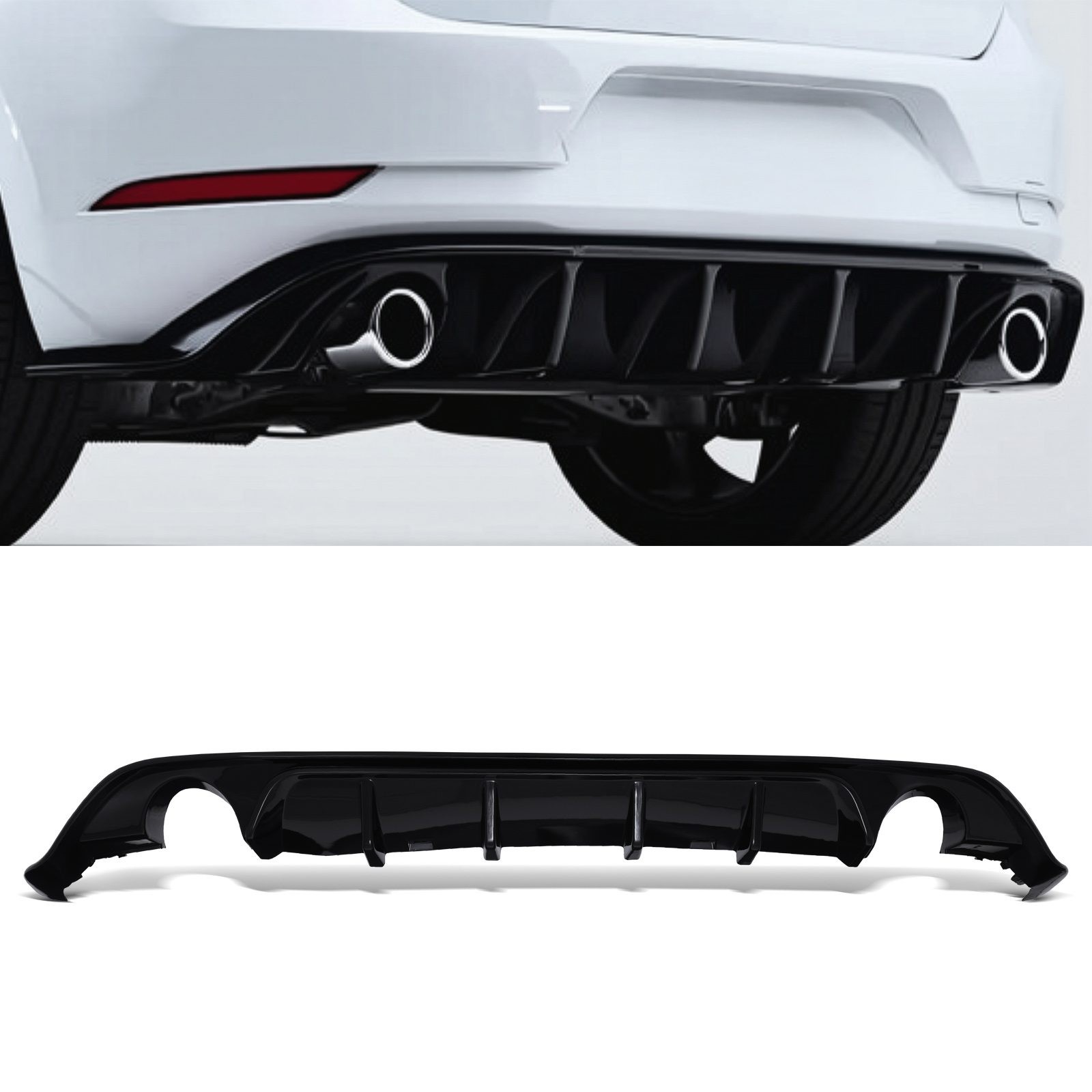 Oettinger Style Aero Body Kit Gloss Black - VW Golf MK7.5 GTI 16-20 - image 2