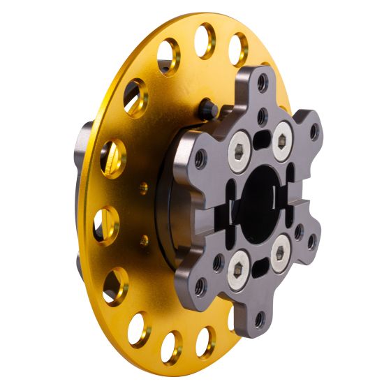 OMP OMP Lightweight Quick Release Steering Wheel Boss - Fitment: Standard Weld on, Electrical Connector