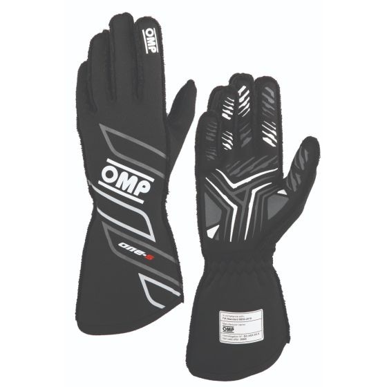 OMP OMP One S Race Gloves - Colour: Black, Size: S