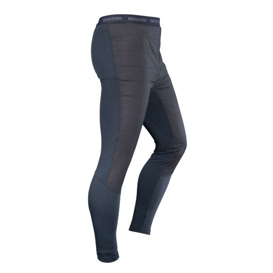 Black functional pants by Oxford, size 3XL, featuring a sleek design with a combination of textured and smooth materials for enhanced comfort and performance.