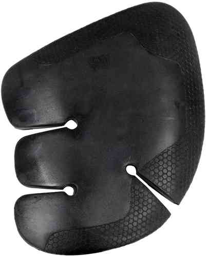 Black Oxford RB-Pi hip protector insert, made of durable material, featuring a contoured design with textured areas for enhanced protection, available in one size.