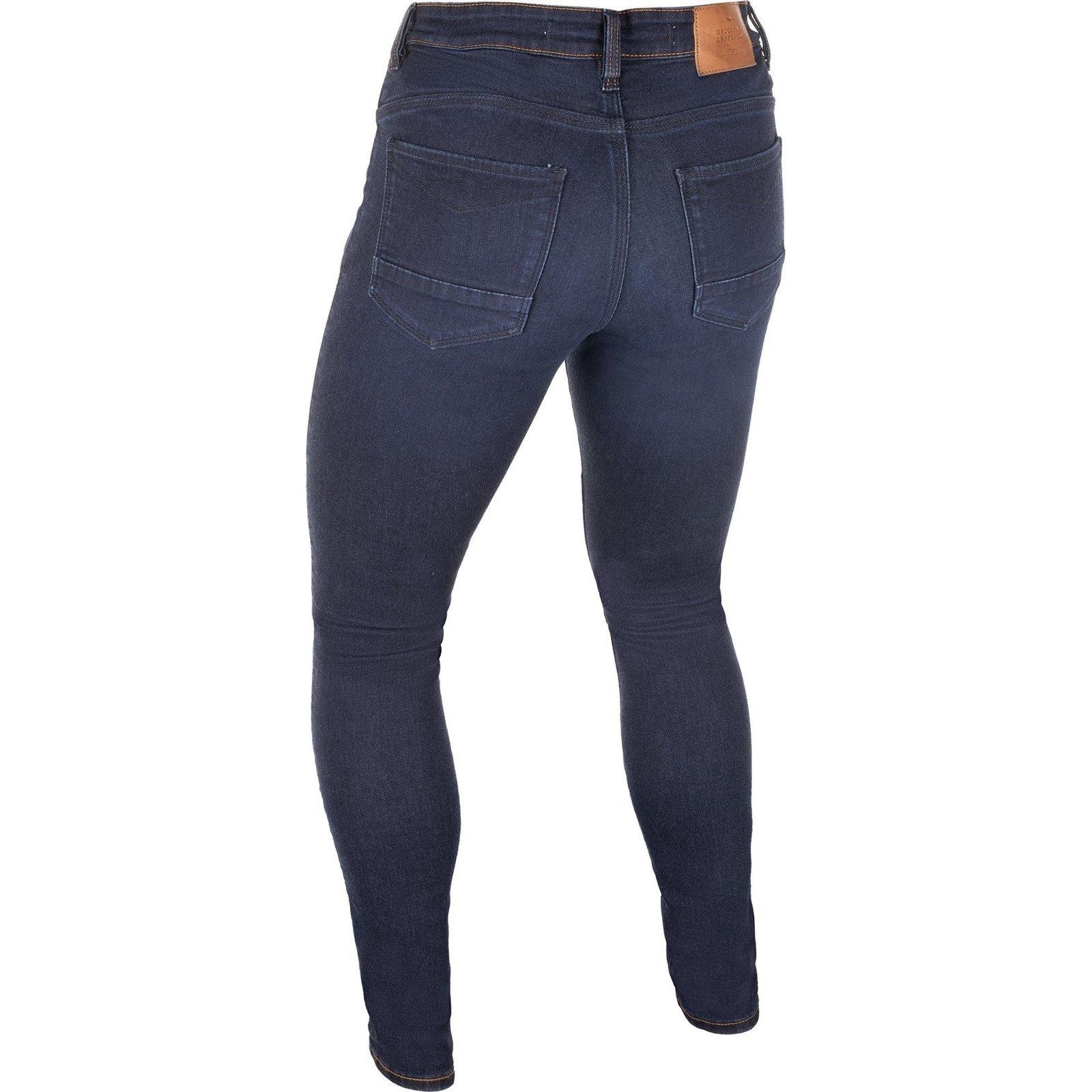 Oxford Original Approved AA Sofia Ladies Slim Motorcycle Jeans - Indigo, UK 10, Blue - image 2