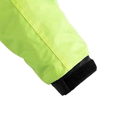 Oxford Rain Seal Oversuit - Black / Fluro Yellow - X-Large, Black/yellow - image 5